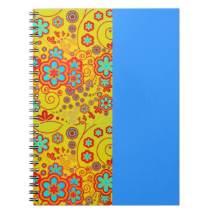 Disco Flowers Notebook