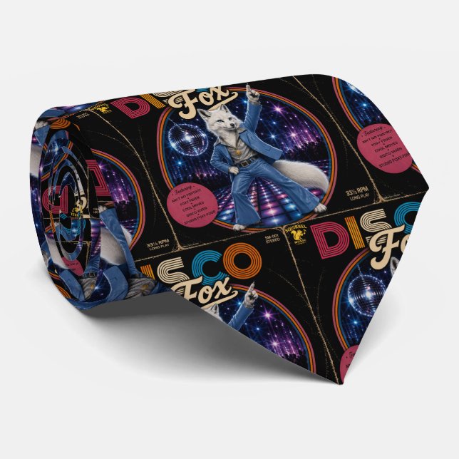 Disco Fox Tie (Rolled)