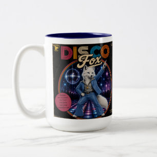 Disco Fox Two-Tone Coffee Mug