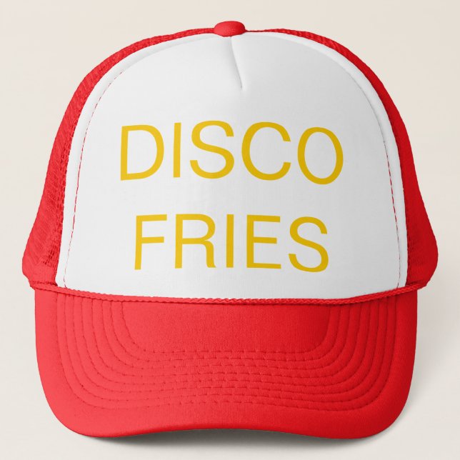 DISCO FRIES Frank Rositano Trucker Hat (Front)