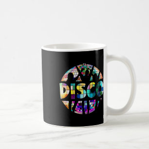 Disco Funny 70s Vintage Theme Dancing 70's Women  Coffee Mug