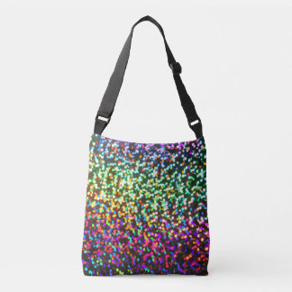 Disco Glitter Rave pattern Crossbody Bag