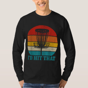 Disco Golf I'd Hit That Funny Vintage Disc Golfing T-Shirt