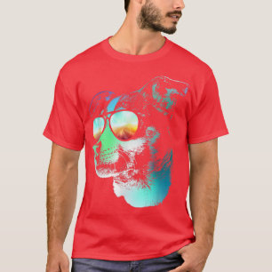 Disco Groovy Rat Terrier Dog Gift T-Shirt