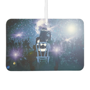Disco Heartbeat Car Air Freshener