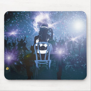 Disco Heartbeat Mouse Pad