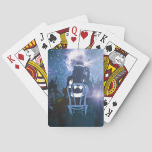 Disco Heartbeat Playing Cards