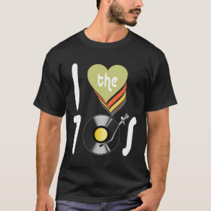 Disco I Love 70's Ball Retro Music Vintage Tees