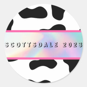 "Disco in the Desert" Bach Party Stickers