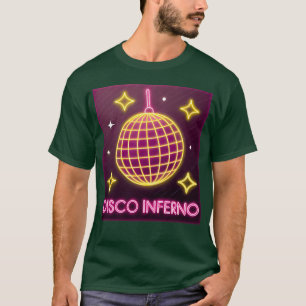Disco Inferno Neon Ball 70s Retro boy T-Shirt