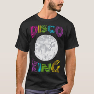 Disco King 70s Seventies Costume Men Boys T-Shirt