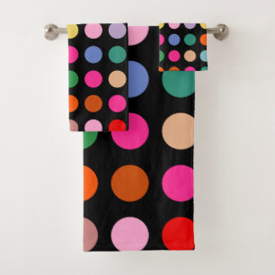 Disco Lights Bath Towel Set