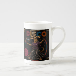 Disco Lion Duo Bone China Mug