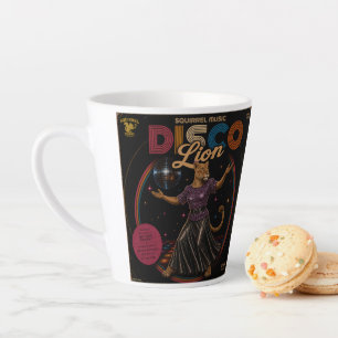 Disco Lion Duo Latte Mug