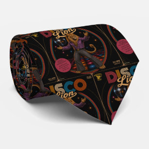 Disco Lion Tie