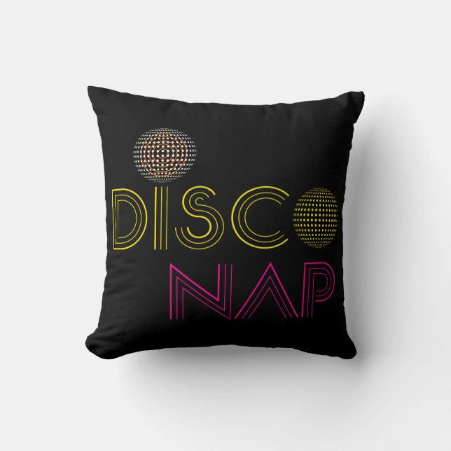 Disco Nap Cushion (Front)