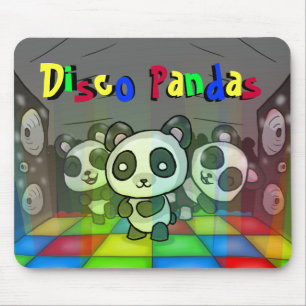 Disco Pandas Mousepad