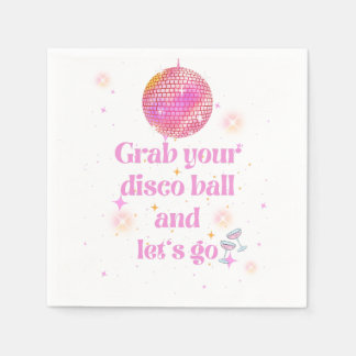 Disco Party Cocktail Napkins