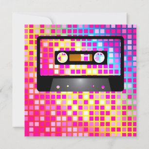 Disco Party Invitation