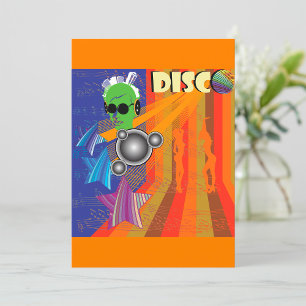 Disco Party Invitation