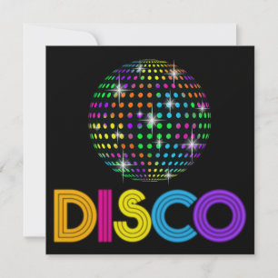 DISCO Party - SRF Invitation