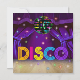 DISCO Party - SRF Invitation