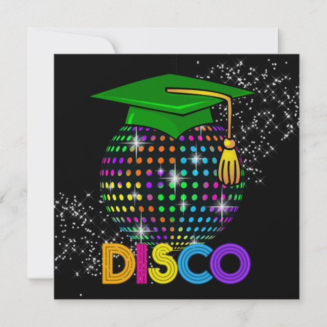 DISCO Party - SRF Invitation (Front)