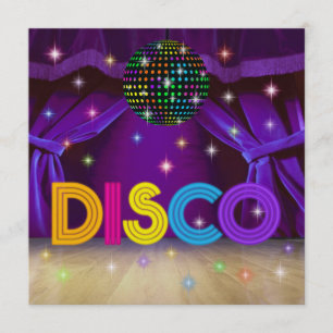 DISCO Party - SRF Invitation