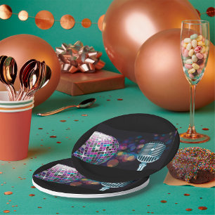 Disco Performance Paper Plate