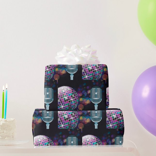 Disco Performance Wrapping Paper (Creator Uploaded)
