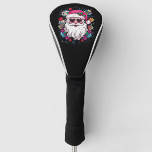 Disco Pink Santa Christmas Funny Xmas Party Golf Head Cover