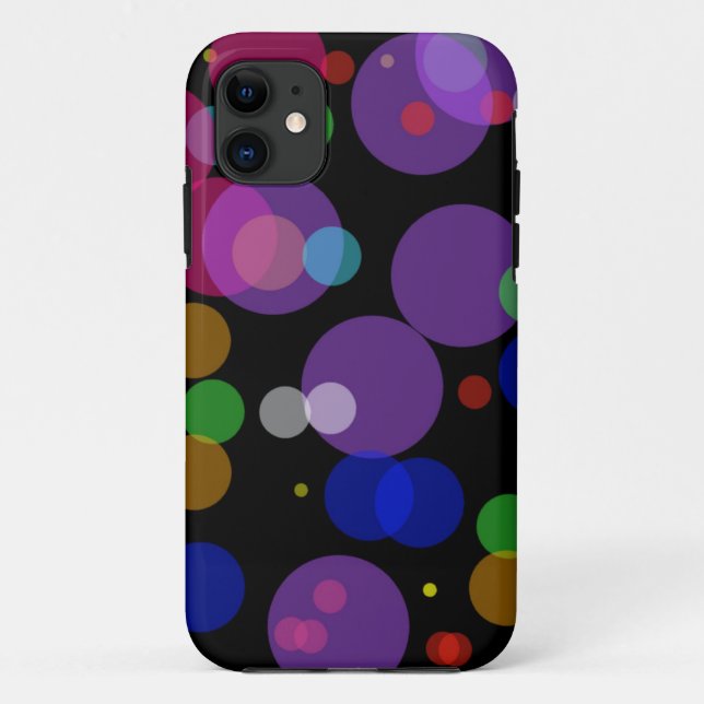 Disco Polka Dots Case-Mate iPhone Case (Back)