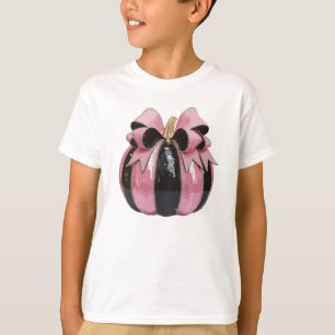 Disco Pumpkin T-Shirt - Glossy Pink and Shiny