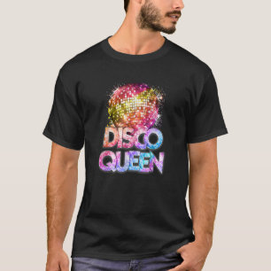 Disco Queen 70's Disco Themed Vintage Seventies T-Shirt