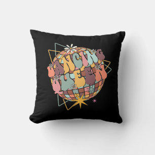 Disco Queen Dance Mum Dancing Queen Vintage Retro  Cushion