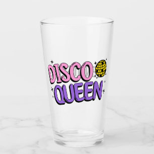 Disco queen glass