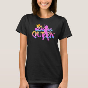 Disco Queen Roller Dancing Outfit 70s Costume For  T-Shirt