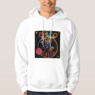 Disco Red Panda Hoodie