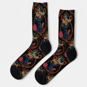 Disco Red Panda Socks