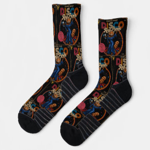Disco Red Panda Socks