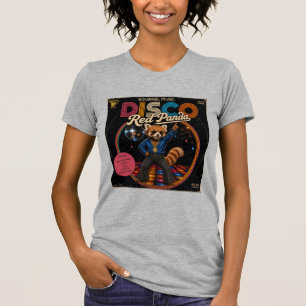 Disco Red Panda T-Shirt