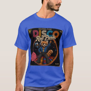 Disco Red Panda T-Shirt