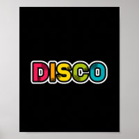 DISCO retro vinyl