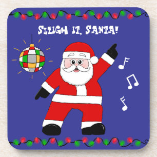 Disco Santa Coaster