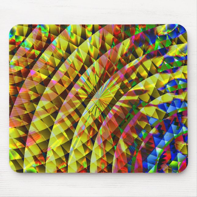 Disco Shine Psychedelic Mousepad (Front)