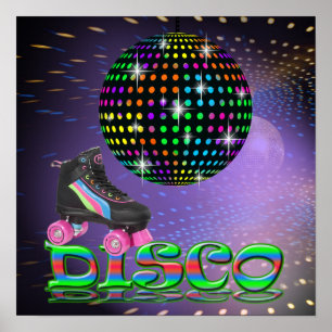 DISCO Skates - SRF Poster