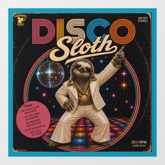 Disco Sloth (Sheet)