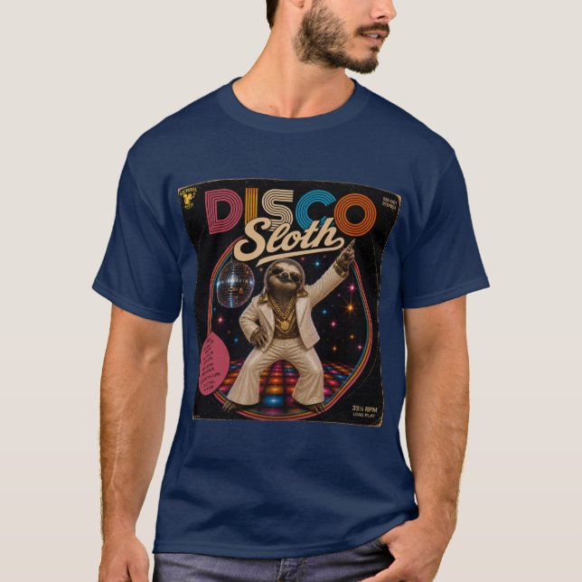 Disco Sloth T-Shirt (Front)