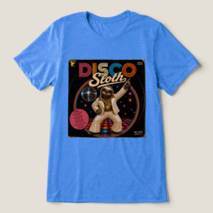 Disco Sloth Tri-Blend Shirt