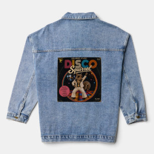 Disco Squirrel Denim Jacket